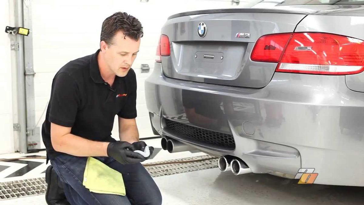 How to clean Exhaust Tips, cleaning and polishing car exhaust tips