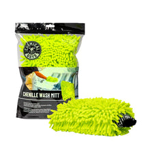 Load image into Gallery viewer, Chemical Guys Chenille Wash Mitt Lime MIC493 - Auto Obsessed