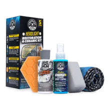 Load image into Gallery viewer, Chemical Guys Headlight Restoration & Ceramic Kit at Auto Obsessed Canada – restore clarity and protect headlights with ceramic coating.