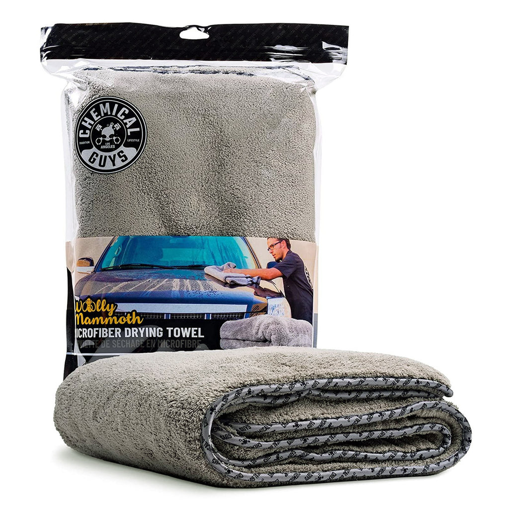 Chemical Guys Woolly Mammoth Microfiber Dryer Towel, 25" x 36" MIC1995 – Auto Obsessed