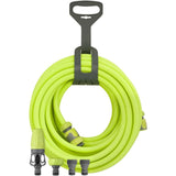 Flexzilla Garden Hose Kit with Attachments, 1/2 inch x 50 feet