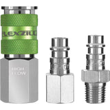 Flexzilla High Flow Coupler and Plug 3pce Kit