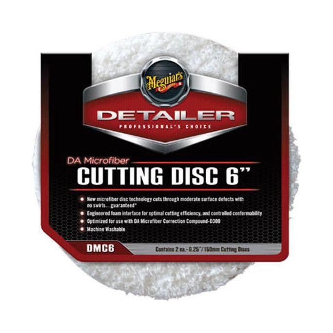 Meguiars DA Microfiber Polishing Cutting Disc 6" - Auto Obsessed