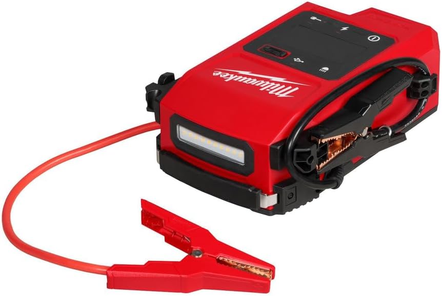 Milwaukee M18 HOTSHOT Jump Starter 3841-20 – Cordless 2000A Engine Starter with Smart Clamps | Auto Obsessed