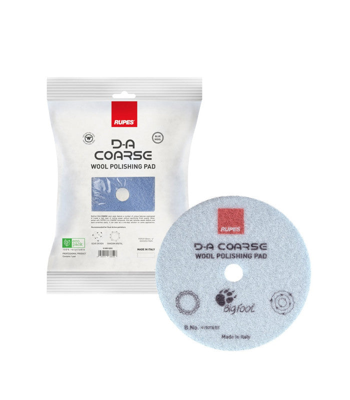 Rupes 170mm (LHR21) Wool Blue Polishing Pad Coarse - Auto Obsessed