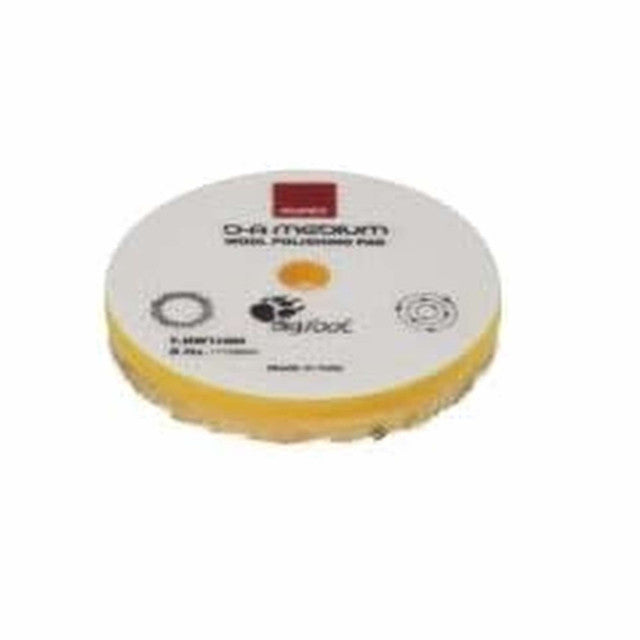 Rupes 90mm Wool Yellow Medium Pad - Auto Obsessed