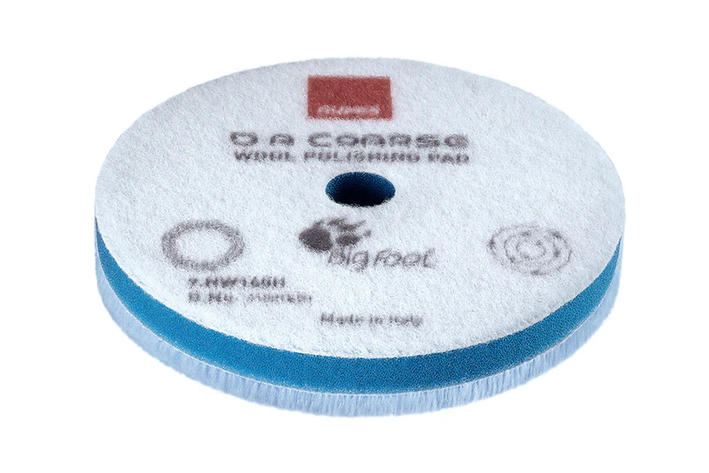 Rupes 150 mm (LHR15) Wool Blue Polishing Pad Coarse - Auto Obsessed