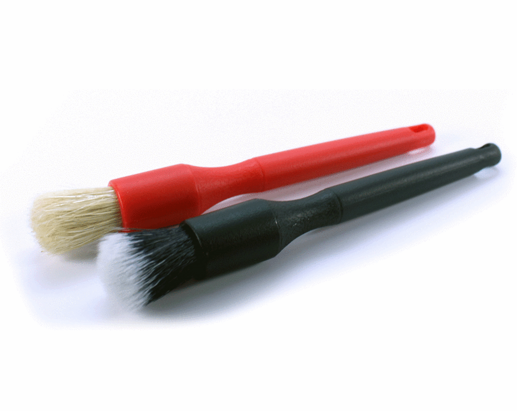 Detail Factory Red and Black Crevice Brush Set - Auto Obsessed