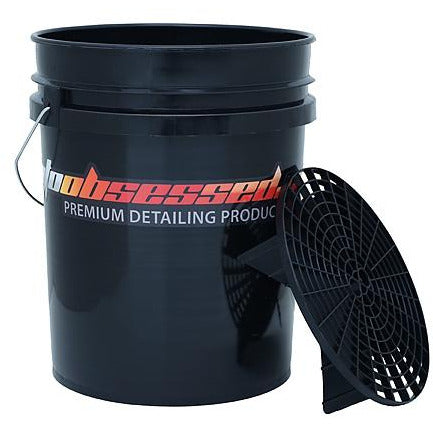 Bucket 5gal Black with Grit Guard - Auto Obsessed