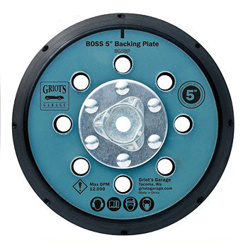 Griots Garage BOSS 5"  Backing Plate BG5BP - Auto Obsessed