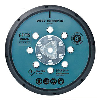 Griots Garage BOSS 6" Backing Plate BG6BP - Auto Obsessed