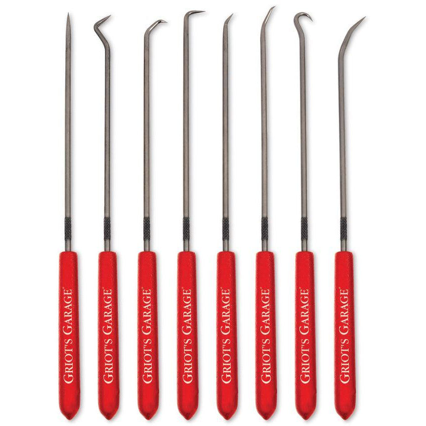 Griots Garage 8-Piece Long-Reach Hook & Pick Set 46608 - Auto Obsessed
