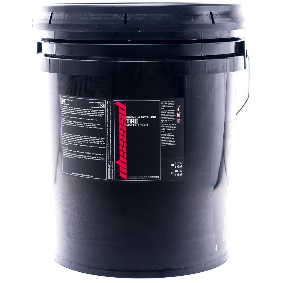 OBSSSSD Tire Matte Finish 5gal. - Auto Obsessed