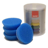 [Rupes Bigfoot Nano iBrid 70mm (2.75in) Blue Coarse Foam Pad 4 Pack