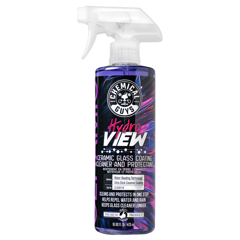 Chemical Guys HrydroView Ceramic Glass Coating Cleaner And Protectant - Auto Obsessed