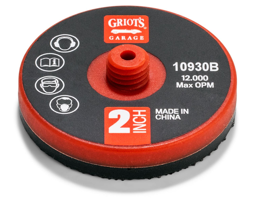 Griots Garage BOSS Micro Backing Plate 2" BGMP2 - Auto Obsessed