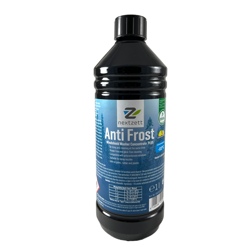 nextzett Anti Frost Windshield Washer Fluid Concentrate 1L - Auto Obsessed