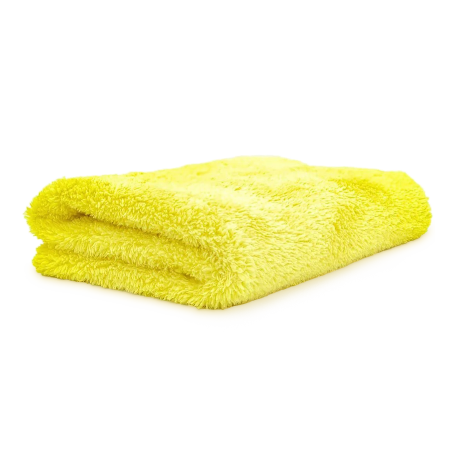 The Rag Company Eagle Edgeless 350 16-inch Microfiber Towel Yellow – Auto Obsessed