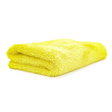 Load image into Gallery viewer, The Rag Company Eagle Edgeless 350 16-inch Microfiber Towel Yellow – Auto Obsessed