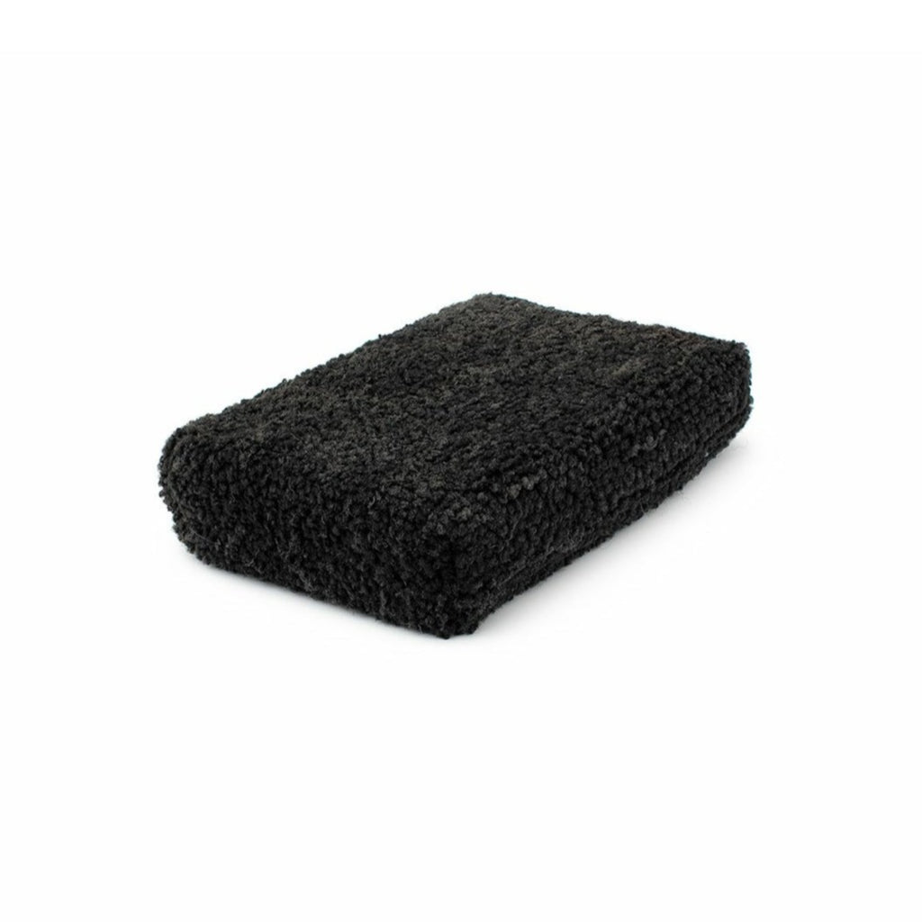 The Rag Company Terry Detailing Applicator Sponge Black 3" x 5" - Auto Obsessed