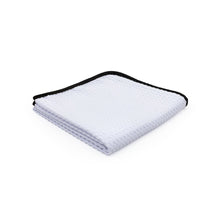 Load image into Gallery viewer, The Rag Company Dry Me A River JR White Waffle Weave Microfiber Drying Towel - Auto Obsessed