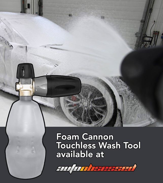 How do you apply foam shampoo when you wash your vehicle? We use the