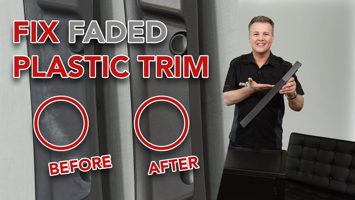 How to Permanently Restore Black Plastic Trim Solution Finish Black