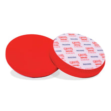 Load image into Gallery viewer, Griots Garage Red Foam Waxing 6.5&quot; Pad 2 Pack 10624 - Auto Obsessed