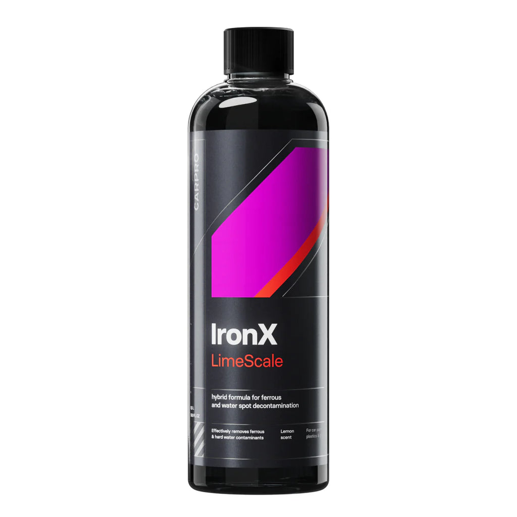 CarPro IronX LimeScale iron remover and water spot cleaner available at Auto Obsessed Canada