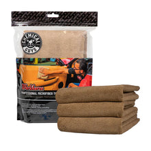 Load image into Gallery viewer, Chemical Guys Workhorse Microfiber Towel Tan 16&quot; x 16&quot; -3 Pack MIC34403 - Auto Obsessed