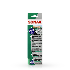 SONAX Green Microfibre Glass Cloth available at Auto Obsessed Canada