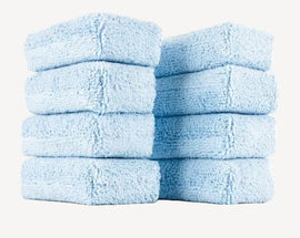 Auto Obsessed Terry Applicator Sponge 2x4 8 Pack for Detailing