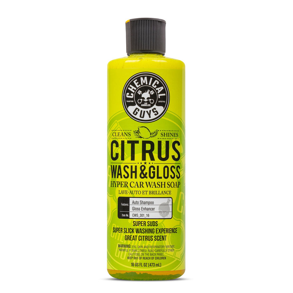 Chemical Guys Citrus Wash & Gloss 16oz CWS_301_16 – Auto Obsessed