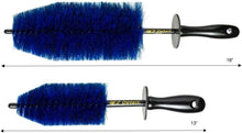 Load image into Gallery viewer, EZ Detail 2-Piece Wheel Brush Set from Auto Obsessed Canada – includes Large and Little brushes for safe, effective wheel cleaning.