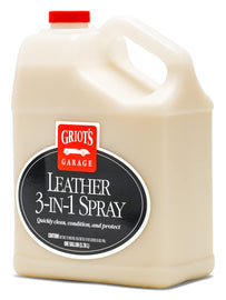 Griot's Garage Leather 3-in-1 Spray leather cleaner and conditioner at Auto Obsessed Canada