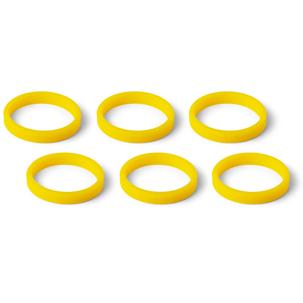 Griot’s Garage MOD yellow color application rings set of six for detailing brushes