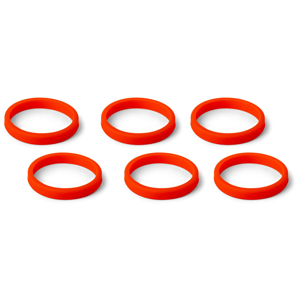 Griot’s Garage MOD orange color application rings set of six for detailing brushes