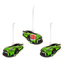 Griot's Garage Stinky-Be-Gone Hanging Air Freshener 3 Pack JDM Squash available at Auto Obsessed in Canada.