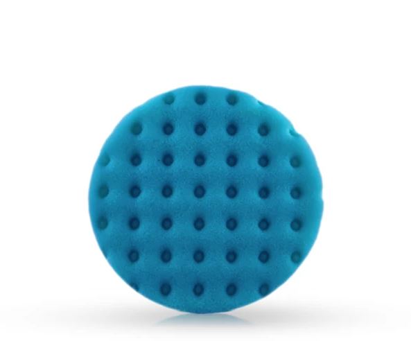 Lake Country 4 inch CCS Blue Finessing Pad available at Auto Obsessed Canada