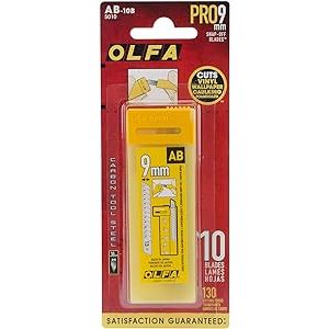Olfa Snap-Off Blades 9mm, 10pk  - PPF / FILM / WRAP Installation Tool