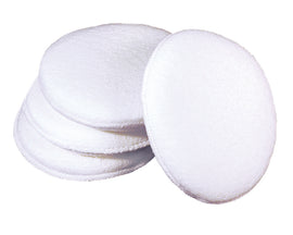 Round White Microfiber Applicators 12 Pack - Auto Obsessed Canada