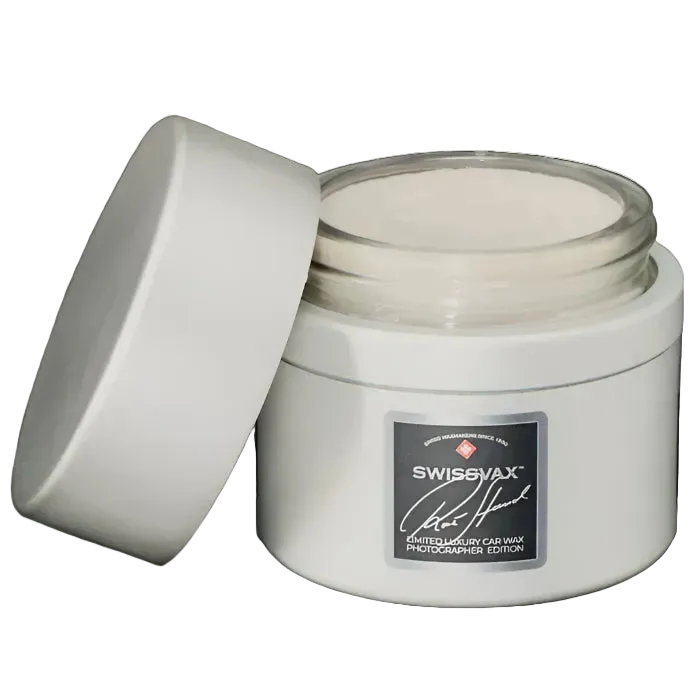 Swissvax RENÉ STAUD Car Photographer Carnauba Wax 100ml available at Auto Obsessed Canada