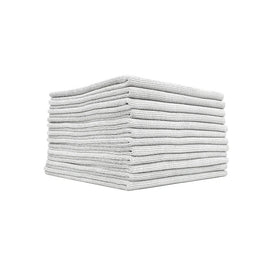 The Rag Company Pearl Coat Grey Microfiber Towels 12pk – Auto Obsessed Canada