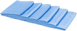The Rag Company Diamond Glass Towel Blue 16