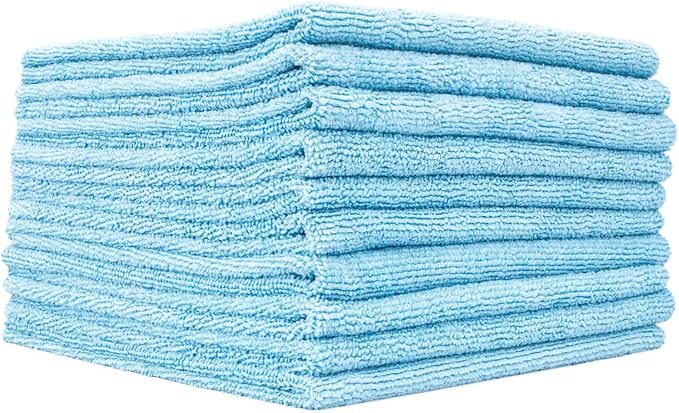 The Rag Company Edgeless 300 Microfiber Terry Detailing Towel 10pk - Auto Obsessed Canada