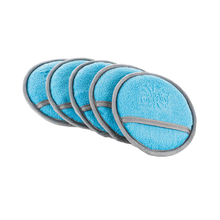 Load image into Gallery viewer, TRC Round No Soak 5&quot; Applicator 5pk – Auto Obsessed Canada premium microfiber applicator pads
