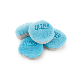 The Rag Company ULTRA Pearl Puck no‑soak microfiber coating applicator 4‑pack