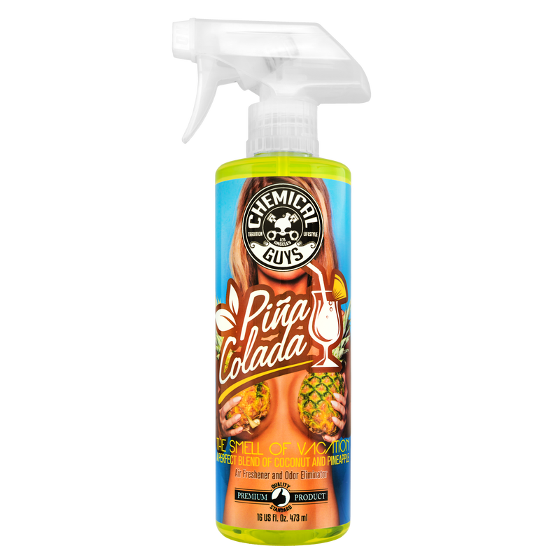 Chemical Guys Pina Colada Scent Premium Air Freshener and Odor Eliminator AIR22916 - Auto Obsessed