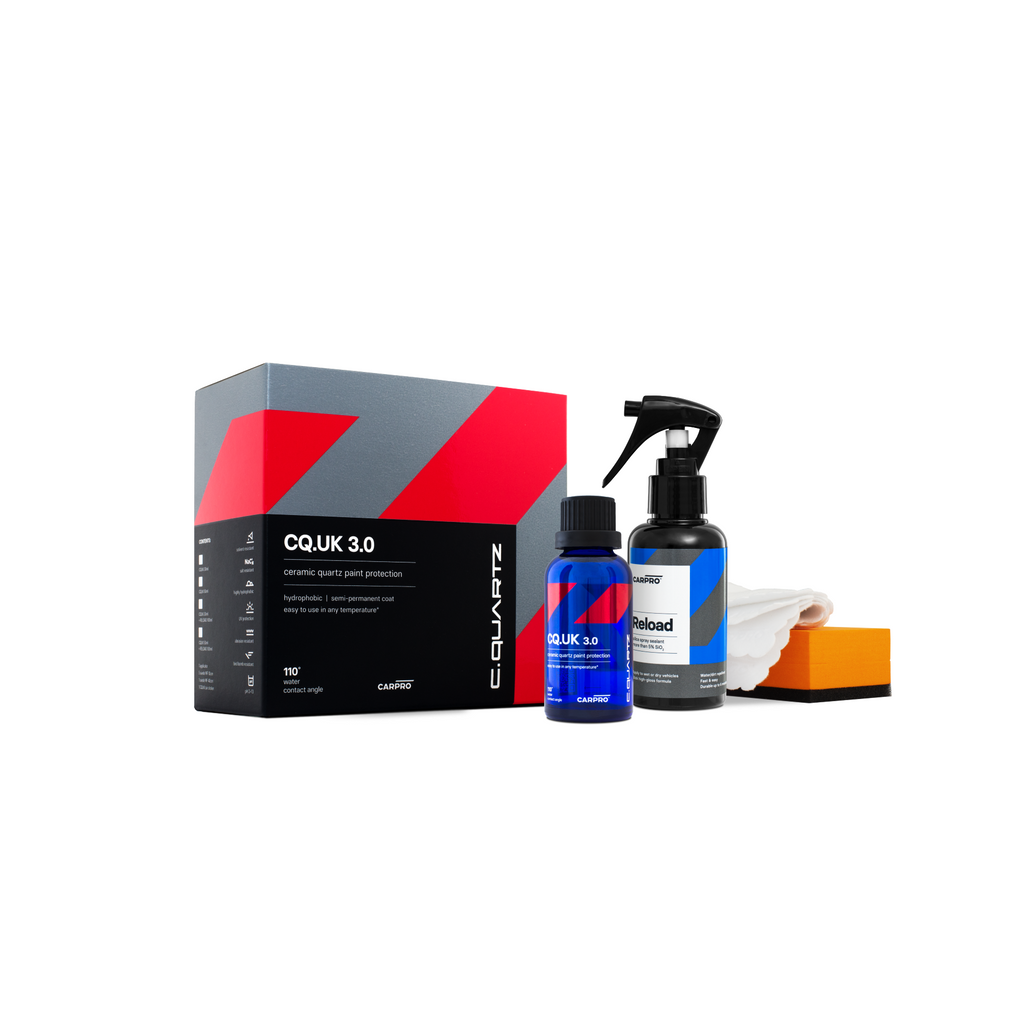 CarPro CQuartz UK 3.0 Ceramic Coating Kit with Reload 50mL - Auto Obsessed