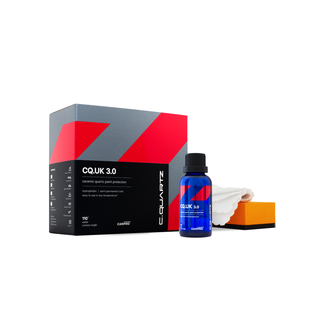 CarPro CQuartz UK 3.0 Ceramic Coating 50ml Kit - Auto Obsessed